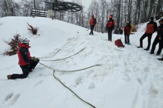 Zimska vježba stanice GSS HBŽ sa stanicama HGSS Posušje i GSS Sarajevo na Blidinju.